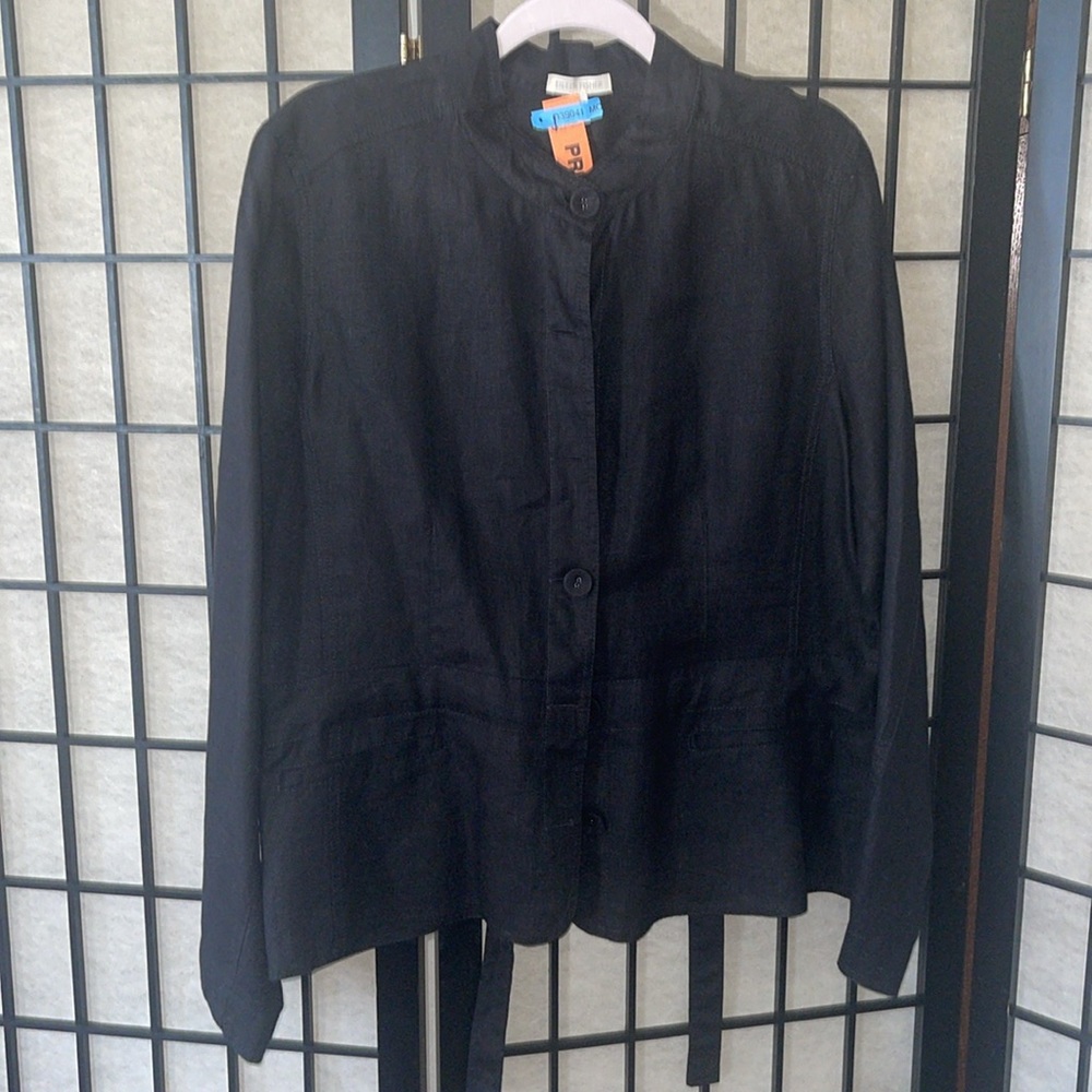 Eileen Fisher linen jacket
